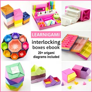 [Learnigami Interlocking Boxes E-Book by Chrissy Pushkin]