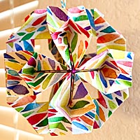 Momotani Flower Ball - 6 Unit Kusudama