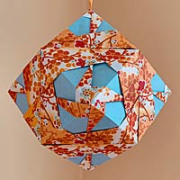 Rhombic Dodecahedron - Ornament