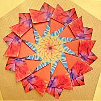 Mexico Sunburst Star