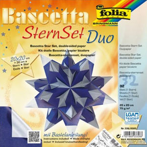 [Folia Bascetta Stern Set<br>Duo: Blue/Silver by Paolo Bascetta]