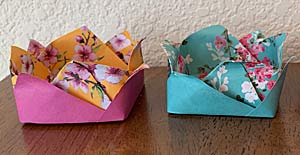 [Easy Rose Boxes - Non-Modular Flower-Shaped]