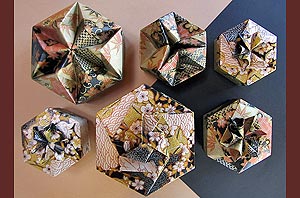 [Non-Modular Hexagonal Origami Boxes]